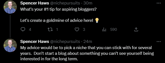 Best follows on twitter_Spencer Haws (@nichepursuits)