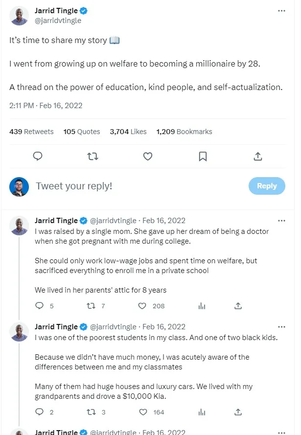 twitter thread stories