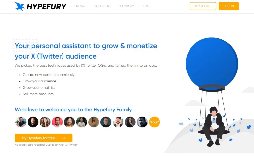 Twitter Marketing tool - Hypefury