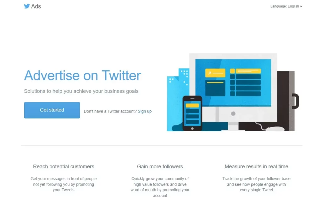 Twitter marketing tool - Twitter Ads