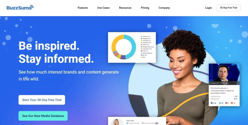 twitter tool for marketing - buzzsumo