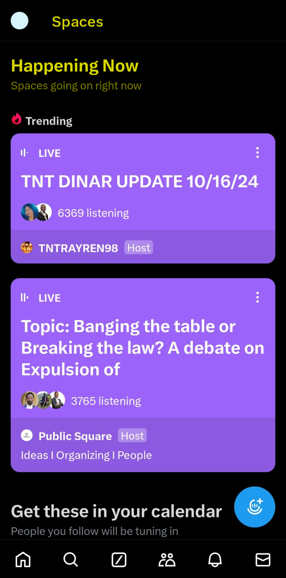How to search spaces on X