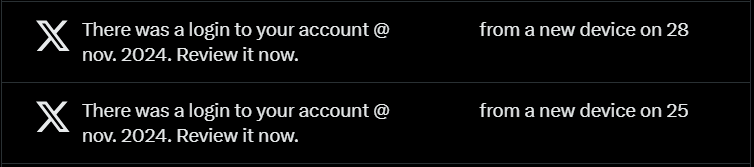 Signs that your Twitter account has been hacked