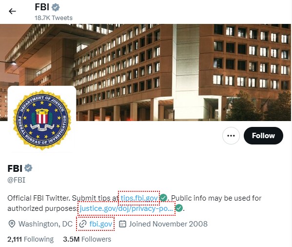 FBI business twitter
